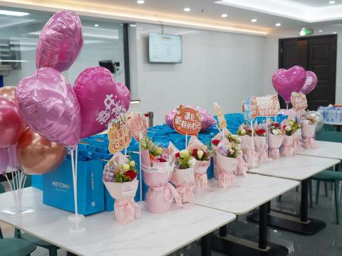 致敬“她实力”：：欧博abg集团女神节暖心系列活动！