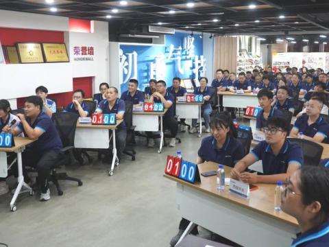 人人讲清静，，个个会应急--流通生命通道|欧博abg电气举行清静月活动